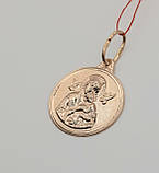 Підвіска - іконка "Богородиця Неустанної помочі" із золота, фото 2