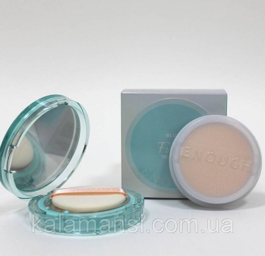 Компактна матуюча пудра з ефектом блюру із запаскою Enough Blur Filter Two-Way Cake SPF 28 PA++ (2x12g)