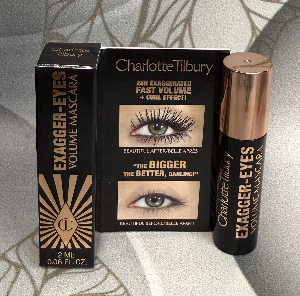 Об'ємна туш для вій Charlotte Tilbury Exagger-Eyes Volume Mascara