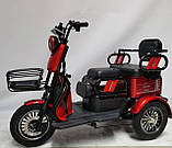 Електричний трицикл з кузовом CORSO PROTEX S 1200W-72V-23Ah шини 10"-10" купити в інтернет-магазині, фото 6