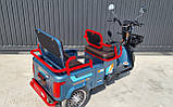 Електричний трицикл з кузовом SOK X3 МАХ 2000W-72V-28Ah шини 10" купити в інтернет-магазині, фото 10