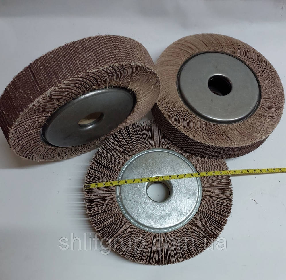 КШЛ 200/30/32 Р80 пелюстковий шліфувальний круг, фото 1