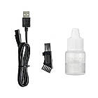 Професійна машинка для стриження волосся VGR V 256 з 6 насадками акумуляторний чоловічий тример для барберів, фото 5