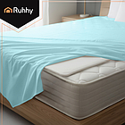 Електроковдра з підігрівом, м'яка 3 режими нагрівання + пульт 150 x 80 см, біла RUHHY, фото 6