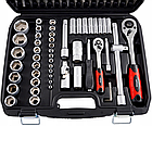 Набір інструментів 108 предметів у кейсі/Великий набір ручного інструменту з тріскачкою, фото 2