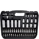 Набір інструментів 108 предметів у кейсі/Великий набір ручного інструменту з тріскачкою, фото 3