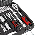 Набір інструментів 108 предметів у кейсі/Великий набір ручного інструменту з тріскачкою, фото 4