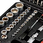 Набір інструментів 108 предметів у кейсі/Великий набір ручного інструменту з тріскачкою, фото 6