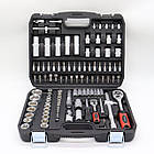 Набір інструментів 108 предметів у кейсі/Великий набір ручного інструменту з тріскачкою, фото 8