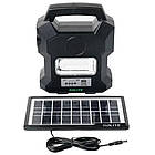 Портативна сонячна станція GD 1000A з трьома лампами акумуляторний ліхтар на сонячній батареї для кемпінгу, фото 5