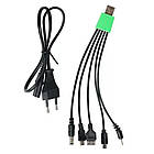 Портативна сонячна станція GD 1000A з трьома лампами акумуляторний ліхтар на сонячній батареї для кемпінгу, фото 7