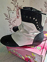 Чобітки для дівчинки, демісезонні, розмір 32 (устілка 20,7 см)