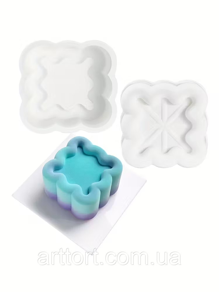 Силіконова форма Square Bento Cake, фото 1