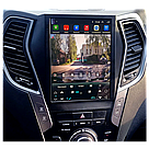 Штатна магнітола андроїд HUYNDAI Santa Fe 2013-2017(IX45)Tesla 10'LOW,штатний головний пристрій хюндай, фото 4