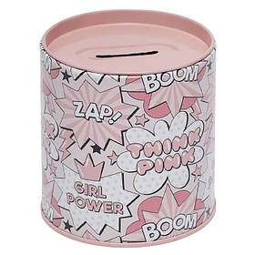 Скарбничка для грошей металева 10*9 см 7050 KNZ