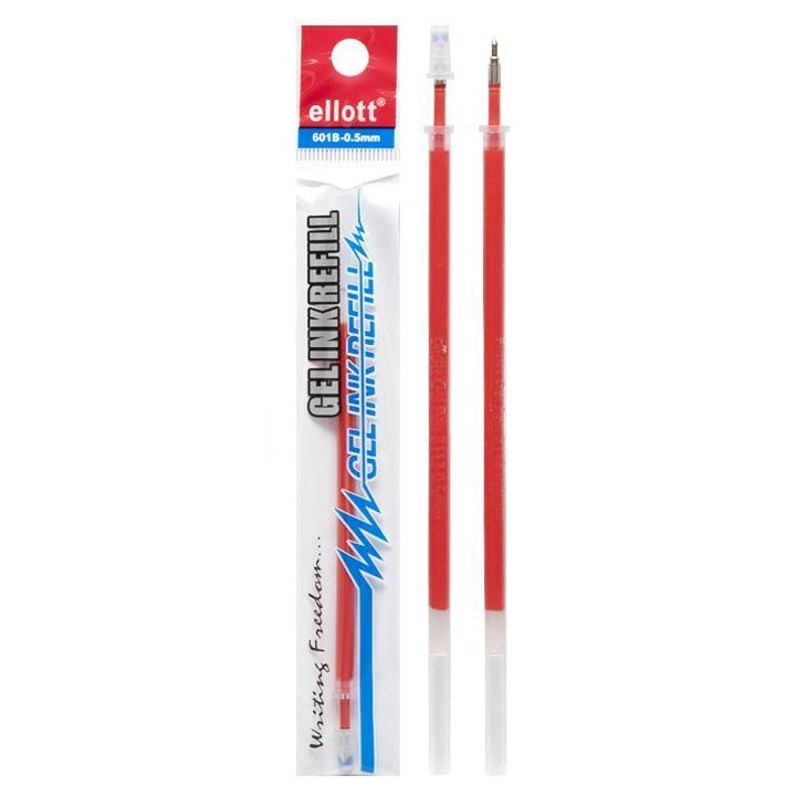 Стрижень гелевий 0,5мм червоний CR-601B "С" KNZ