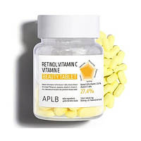 APLB Retinol Vitamin C Vitamin E Beauty Tablet Харчова добавка з вітамінами A, C, E, 30 шт