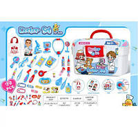 Ігровий набір лікаря з чемоданчиком та сумкою