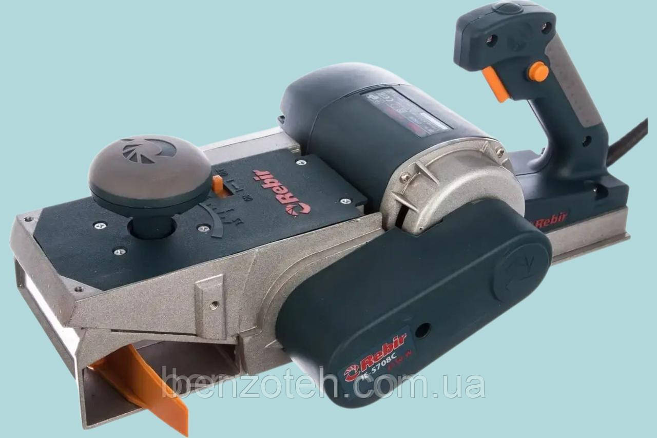 Рубанок Rebir IE-5708С (з можливістю стаціонарної установки), фото 1