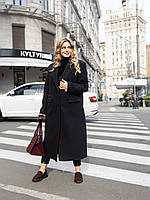 Пальто жіноче демісезонне Даяна чорне