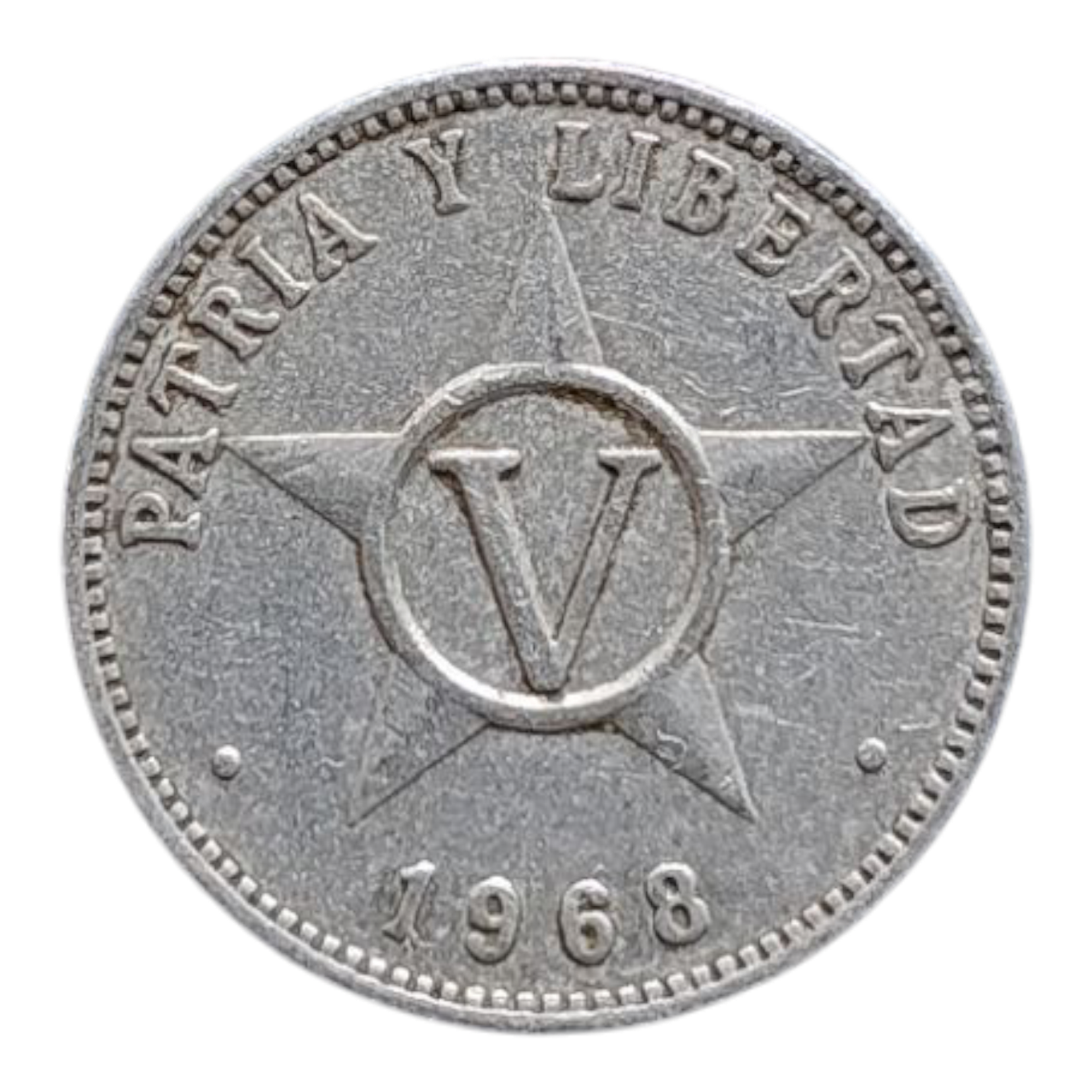 Куба 5 сентаво, 1968, фото 1