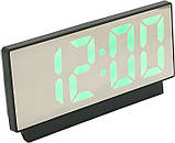 Годинник мережевий настільний цифровий VST-897 від USB-кабелю з підсвіткою на стіл для дому з будильником, фото 7