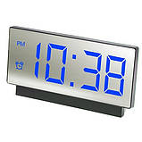 Годинник мережевий настільний цифровий VST-897 від USB-кабелю з підсвіткою на стіл для дому з будильником, фото 8