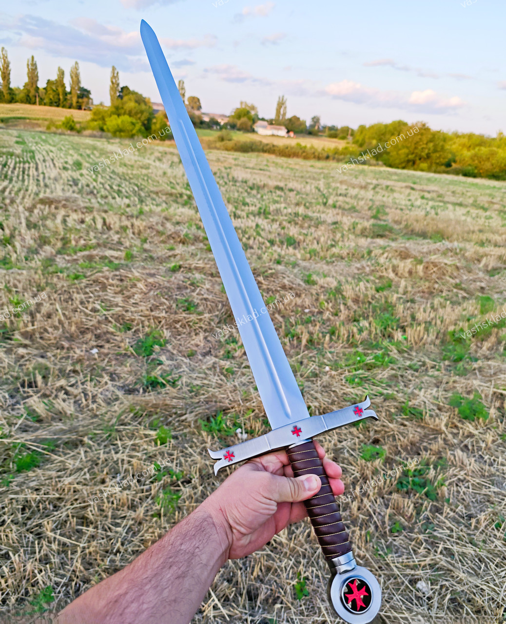 Сувенірний лицарський меч тамплієрів, фото 1