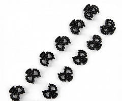 МЕТАЛЕВІ КРАБИКИ "MATTE BLACK"#4