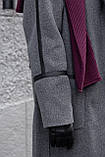 Пальто жіноче демісезонне Сейді сіре, фото 9