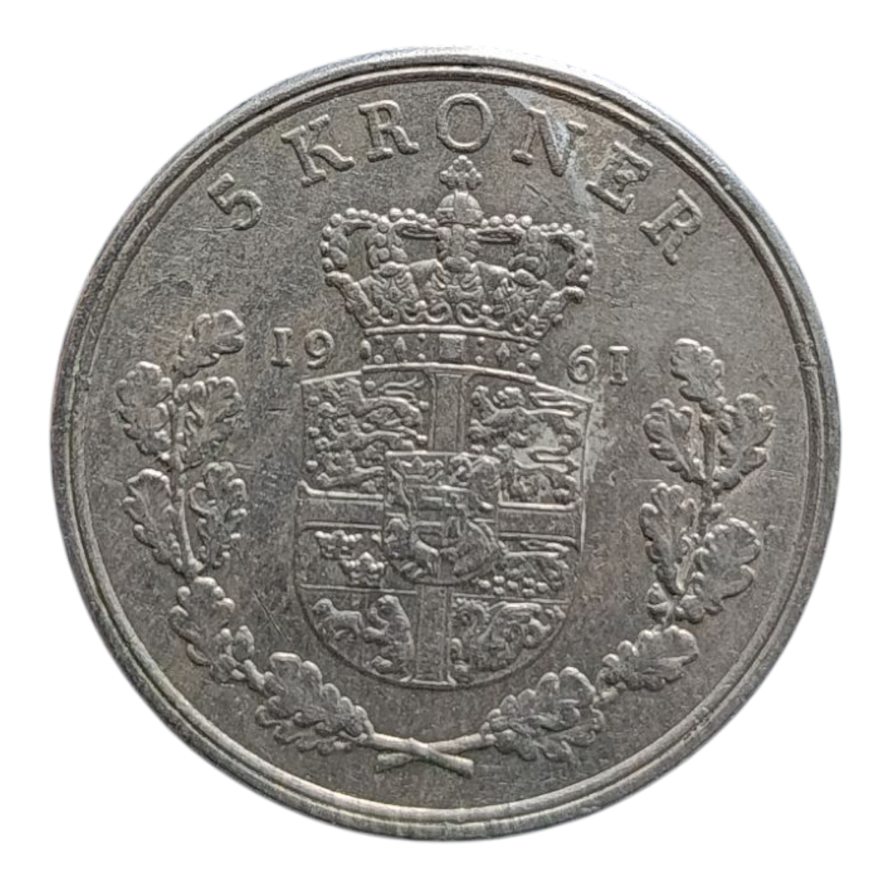 Данія 5 крон, 1961, фото 1