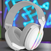 Бездротові ігрові навушники Proove Gaming Glimmer APP з мікрофоном Bluetooth 5.4 та RGB-підсвіткою для ПК