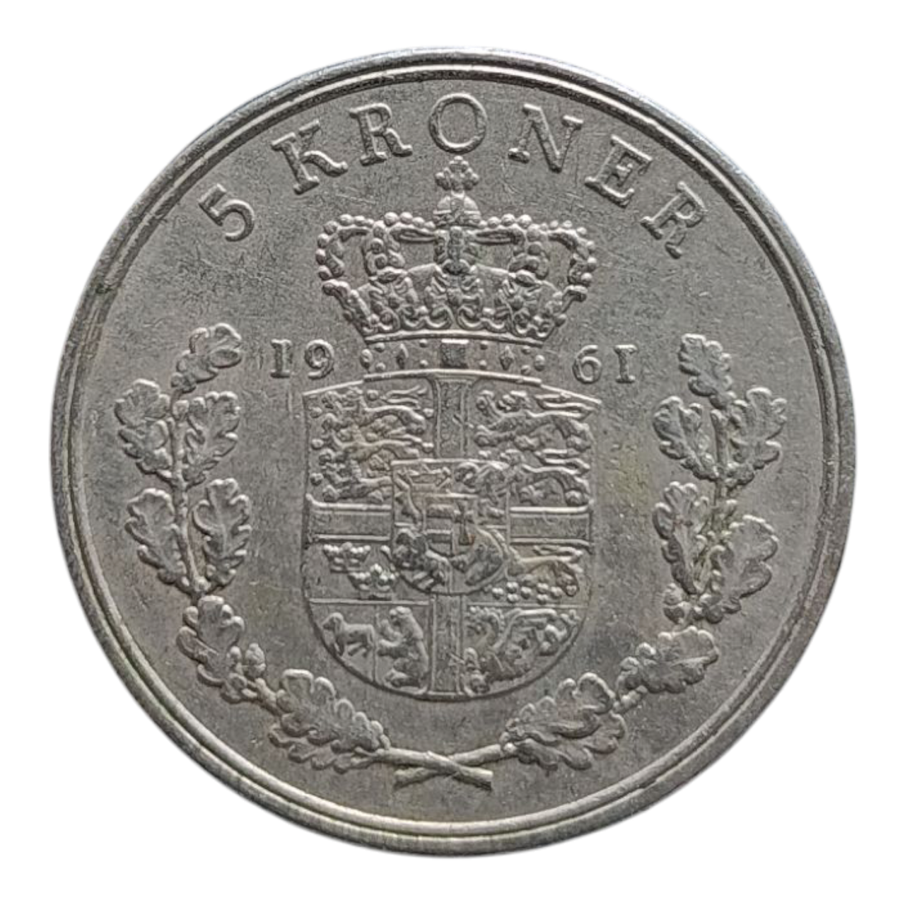 Данія 5 крон, 1961, фото 1