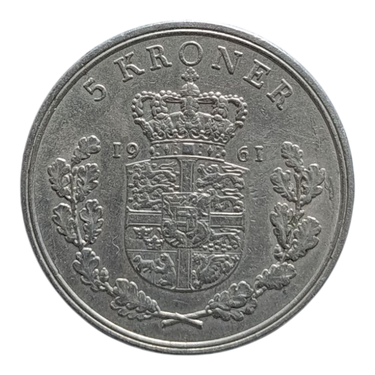 Данія 5 крон, 1961, фото 1