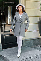 Жіноче пальто із кашеміру на синтепоні р.50,52,54,56, фото 3