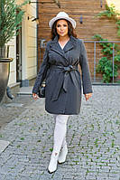 Жіноче пальто із кашеміру на синтепоні р.50,52,54,56, фото 6