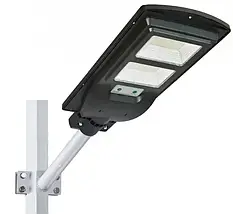 Вуличний сонячний ліхтар Solar Street Light 2VPP, 40W, IP67, датчик руху, 120°, автономне освітлення дворів, парків, вулиць, фото 3