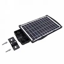 Вуличний сонячний ліхтар Solar Street Light 2VPP, 40W, IP67, датчик руху, 120°, автономне освітлення дворів, парків, вулиць, фото 4