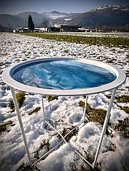 Стіл кавовий Ocean ручна робота з епоксидної смоли – чудовий подарунок