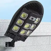 Сонячний вуличний ліхтар SSL W7102B-3 — автономне освітлення двору, саду та парковки з PIR-датчиком руху, 3 режимами роботи, фото 2