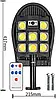 Сонячний вуличний ліхтар SSL W7102B-3 — автономне освітлення двору, саду та парковки з PIR-датчиком руху, 3 режимами роботи, фото 8