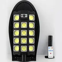 Сонячний вуличний ліхтар SSL SSW7102B-5 — автономний LED-світильник з PIR-датчиком руху, 3 режимами роботи, фото 5