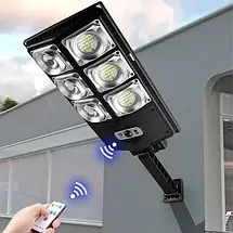 Акумуляторний вуличний світильник SSL W789A-3 — автономний LED-ліхтар на сонячній батареї з PIR-датчиком руху та пультом керування, фото 2