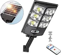 Акумуляторний вуличний світильник SSL W789A-3 — автономний LED-ліхтар на сонячній батареї з PIR-датчиком руху та пультом керування, фото 5