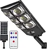 Акумуляторний вуличний світильник SSL W789A-3 — автономний LED-ліхтар на сонячній батареї з PIR-датчиком руху та пультом керування, фото 7
