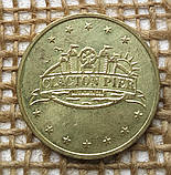 Жетон для розваг "Clacton Pier" . Велика Британiя, фото 2