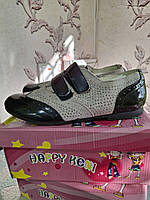 Туфлі для дівчинки, шкіряні, розмір 33 (устілка 21,5 см).