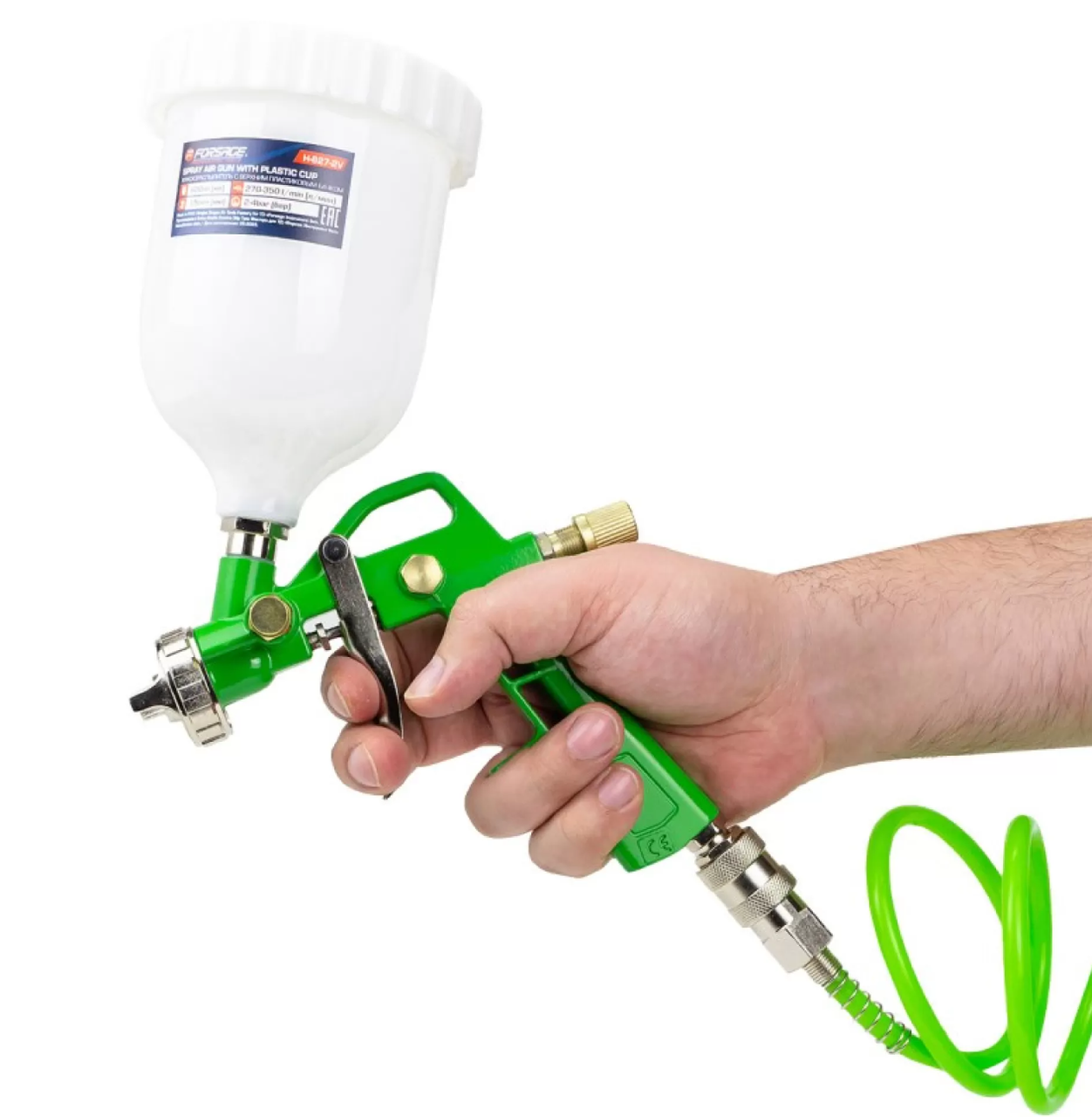 Фарборозпилювач ROCKFORCE RF-SGK-51 (H-827-2V, набір 5 пр.)