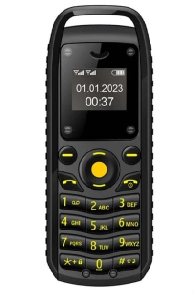 Міні мобільний телефон Miniphone SERVO B25 чорний, фото 1