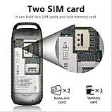 Міні мобільний телефон Miniphone SERVO B25 чорний, фото 3